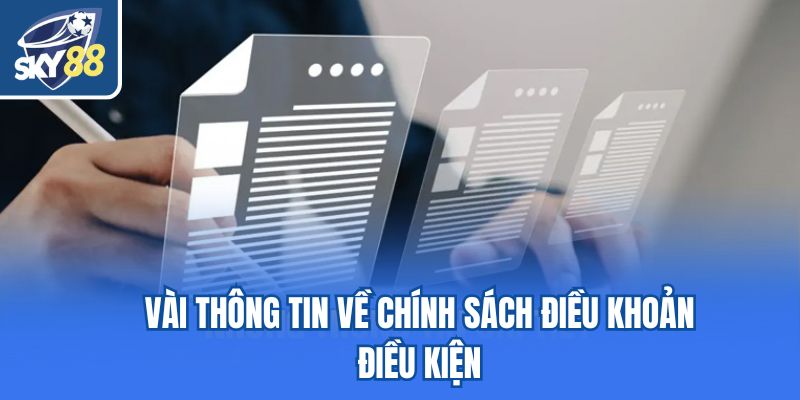 Vài thông tin về chính sách điều khoản điều kiện