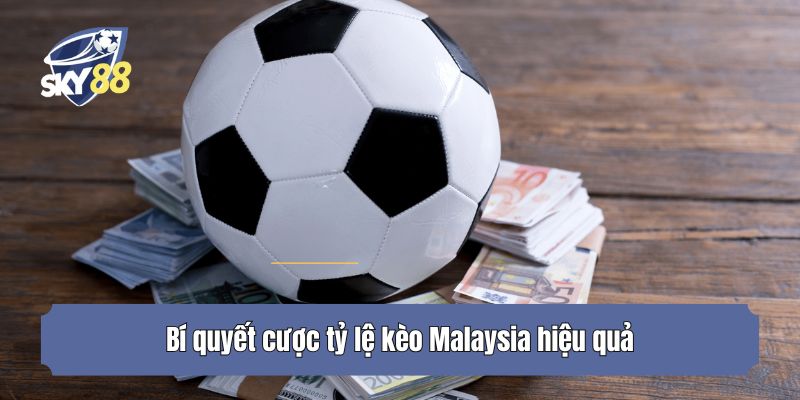 Bí quyết cược tỷ lệ kèo Malaysia hiệu quả